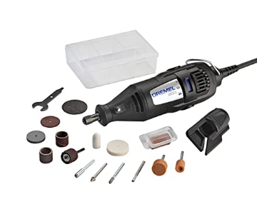 Picture of DREMEL(R) 200-1/15 Dremel 200-1/15 Two-Speed Rotary Tool Kit with 1 Attachment 15 Accessories - Hobby Drill, Woodworking Carving Tool, Glass Etcher, Small Pen Sander, Garden Tool Sharpener, Craft and Jewelry Drill (EA)
