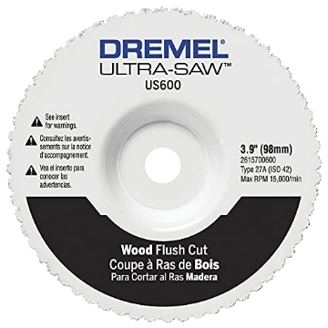 Picture of DREMEL(R) US600-01 Dremel US600-01 Ultra-Saw 4-Inch Wood Flush Cut Wheel, White (EA)