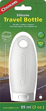 Picture of COGHLAN S LTD 1955 Coghlan's Travel Bottles, Refillable, Leakproof, BPA-Free, Compact Silicone Containers for Toiletries, TSA-Approved for Carry-On, Portable and Durable for Travel or Camping, Clear (EA)