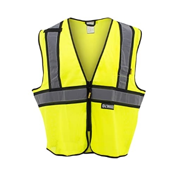 Picture of DEWALT(R) DSV221-L DEWALT DSV221 Class 2 Contrasting Trim Economy Mesh Vest - Green - Size L (EA)