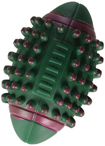 Picture of Boss Products Usa Llc 52984 Boss Pet 52984 4" Vinyl Spiked Football Dog Toy with Squeaker (EA)