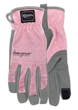 Picture of JOHN WATSON LTD 111-S Watson Gloves Uptown Girl Homegrown Sustainable WasteNot Garden Glove for Women - Hooded Fingertips and Padded Knuckle Bar, Touchscreen (Medium, 111) (EA)