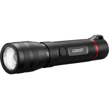 Picture of Coast Cutlery Co 31210 Coast 3019450 G60R 1000 Lumens Black LED Flashlight 18650 Battery (EA)