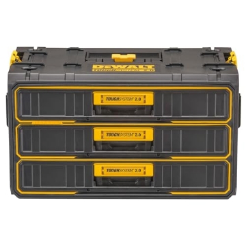 Picture of DEWALT(R) DWST08330 DEWALT TOUGHSYSTEM 2.0 Tool Organizer and Storage 3 Drawer Unit (DWST08330) (EA)