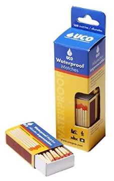 Picture of UCO MT-WAT-4PK UCO Waterproof Safety Matches with Water-Resistant Box and Striker (Pack of 4) (EA)