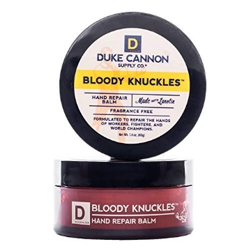 Picture of DUKE CANNON 1.5OZHAND1 Duke Cannon Bloody Knuckles Hand Repair Balm - Unscented Moisturizer, Repair and Revitalize Dry, Cracked Skin, Ideal for Workers and Fighters, 1.4 oz. (EA)