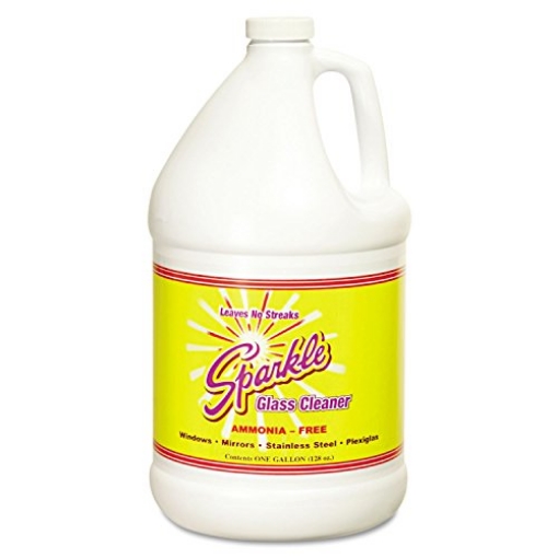Picture of Sparkle Power, Inc 20500 Glass Cleaner, 1gal Bottle Refill, 4/Carton (CT-4-EA)