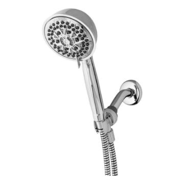Picture of Waterpik XFT-763E Waterpik PowerPulse Massage Chrome Seven settings Handheld Showerhead 1.8 gpm (EA)
