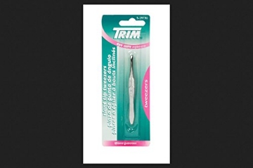 Picture of WE BASSETT CO 09996 Trim Silver Tweezers 1 pk (PK-6-EA)