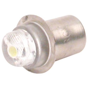 Picture of Dorcy 41-1644 Dorcy 40-Lumen 4.5-6-Volt LED Replacement Bulb with 10-Year Lifespan, (41-1644) , Silver (EA)