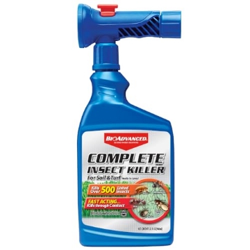 Picture of SBM LIFE SCIENCE CORP 700384A BioAdvanced Complete Brand Insect Killer for Soil and Turf I, Ready-to-Spray, 32 oz, Outdoor Ant Killer (EA)