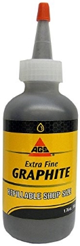 Picture of Ags MZ-21 Mr Zip Extra Fine Graphite Lubricants Bottle 2 Oz (PK-12-EA)