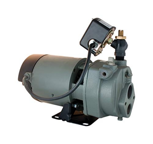 Picture of STAR WATER SYSTEMS JHU05 Star Water Systems 1/2 hp 678 GPH Cast Iron Convertible Jet Pump (EA)