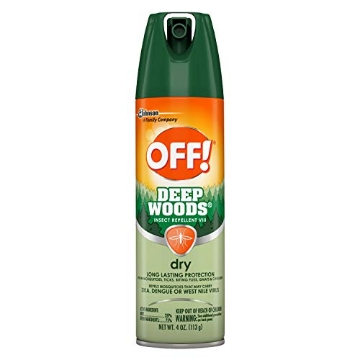 Picture of Off 616304 OFF! Deep Woods Insect & Mosquito Repellent VIII, DryTouch Technology, Long Lasting Protection 4 oz. (CT-12-EA)