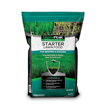 Picture of GREENPEAK 905329 GreenPeak Starter Lawn Food for Seeding & Sodding, 15,000 sq ft (EA)