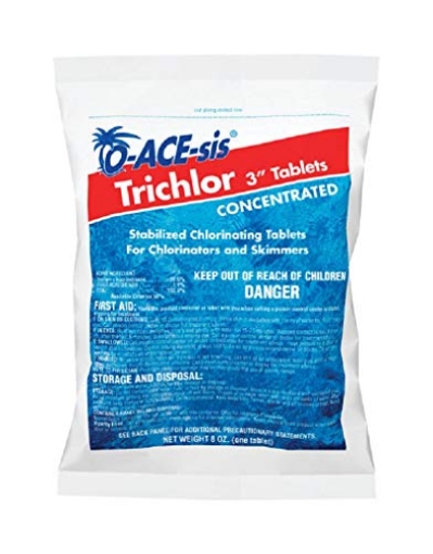 Picture of WATER PIK INC F008001040AI O-ACE-SIS Tablet Trichlor 8 oz. (PK-40-EA)