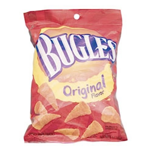 Picture of GNM 693394 Bugles Original Flavor Crispy Corn Snacks, 3.0 oz (PK-6-EA)
