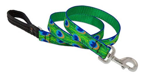 Picture of Lupine Collars & Leads 32659 Lupinepet Originals 1" Tail Feathers 6-Foot Padded Handle Leash for Medium and Larger Dogs (EA)