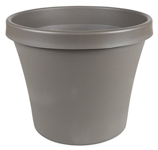 Picture of Bloem, Lcc. TR10908 Bloem Terrapot 8.5 in. H x 10.6 in. Dia. Resin Terra Peppercorn Planter (EA)