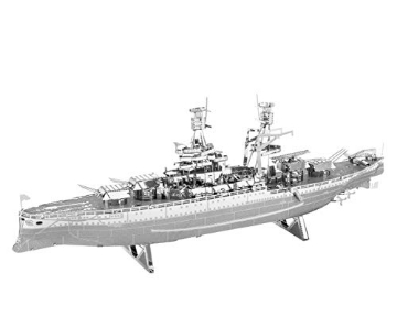Picture of FASCINATIONS MMS097 Metal Earth Military USS Arizona Ship 3D Metal Model Kit Fascinations (EA)