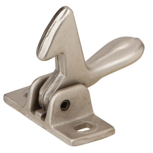 Picture of IVES 2A15/619 Ives by Schlage 2A15 Elbow/Cabinet Catch, 1.25 x 1.38 x 1.50 inches, Satin Nickel, Clear Coat (EA)