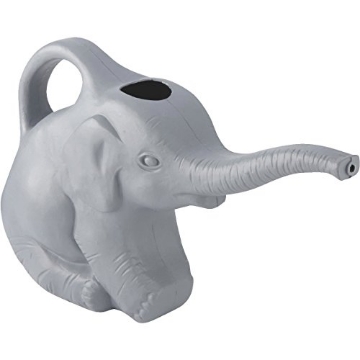 Picture of Living Accents 63182 Union 63182 Elephant Watering Can, 2 Quarts, 0.5 Gallons, Gray, Novelty Indoor Watering Can (EA)
