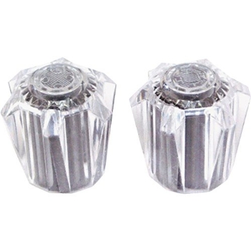 Picture of US HARDWARE P-402C United States Hdwe. Clear Faucet Handles (EA)