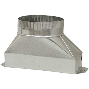 Picture of DEFLECTO DGT36 Deflect-O Galvanized Transition 3-1/4 " X 10 ", 6 ", 6 " Dia (EA)