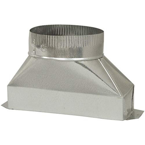 Picture of DEFLECTO DGT36 Deflect-O Galvanized Transition 3-1/4 " X 10 ", 6 ", 6 " Dia (EA)