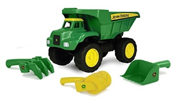 Picture of TOMY INTERNATIONAL 46510 John Deere Preschool 15 inch Big Scoop Dump Truck with Sand Tools Outdoor Toys for Ages 3 to 4 (EA)