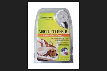 Picture of Rinse Ace 4304 idea factory 4304 Rinse Ace, Sink Faucet Rinser, Detachable 3' Hose Sprayer With Variable Flow (EA)