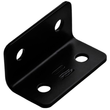 Picture of National/Spectrum Brands N351-483 National Hardware N351-483 1.6 X 3 X 1/8 Black Wide Corner Brace (EA)
