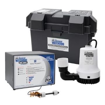 Picture of GLENTRONICS INC BWD12-120C The Basement Watchdog Big Dog CONNECT Battery Backup Sump Pump - Up to 3,500 GPH - WiFi-Capable w/Add-on Module (BWD12-120C) (EA)