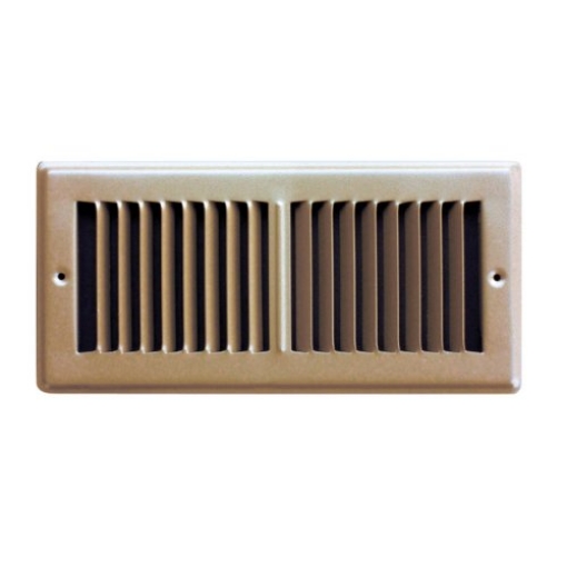 Picture of THE RECTORSEAL CORPORATION C150TSB02X14 Toe Space Register 2X14 by TRU AIRE MfrPartNo C150TSB 2X14 (EA)
