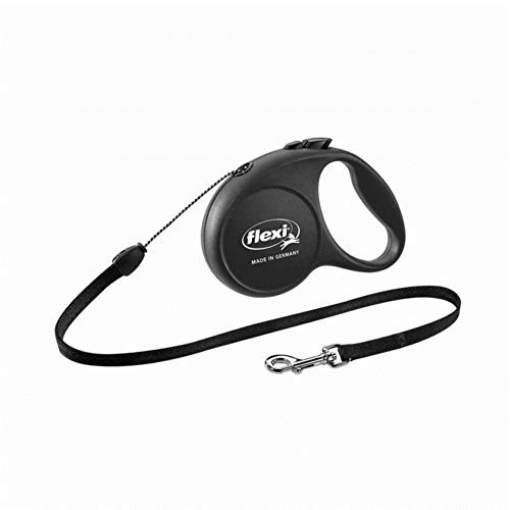 Picture of Flexi FU10C5.266.S FLEXI Fun Retractable Dog Leash Small Black (EA)