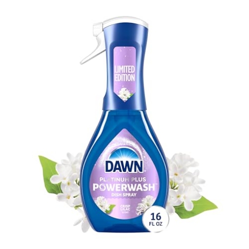Picture of Dawn Industries 80799172 Dawn Powerwash Spray, Dish Soap, Dishwashing Liquid, Crisp Lilac, 1 Starter Kit, 16 Fl Oz (EA)