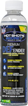 Picture of HOT SHOTS DEFA8Z Hot Shot’s Secret Defender DEF Booster Additive – Diesel DEF Treatment for Diesel Exhaust Fluid | Cleans & Prevents Crystal Build-Up | SCR System Cleaner & Stabilizer – 8 oz (EA)
