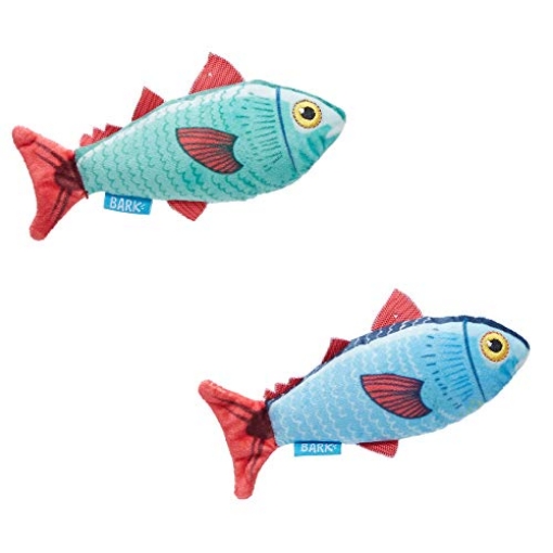 Picture of BARKBOX INC 706573 Bark Dog Toy Trout Twins (PK-3-EA)