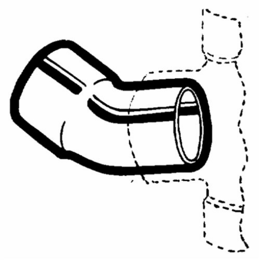 Picture of NIBCO INC W01420D 45 degrees Street Elbow (EA)