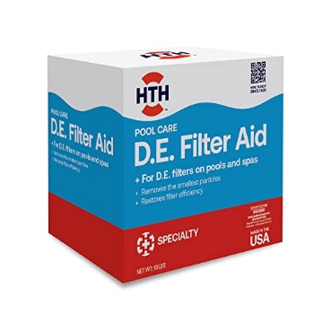 Picture of ARCH CHEMICAL 67121 HTH 67121 Swimming Pool Care D.E. Filter Aid, Improve Filtration Efficiency and Water Clarity, 10lb (EA)