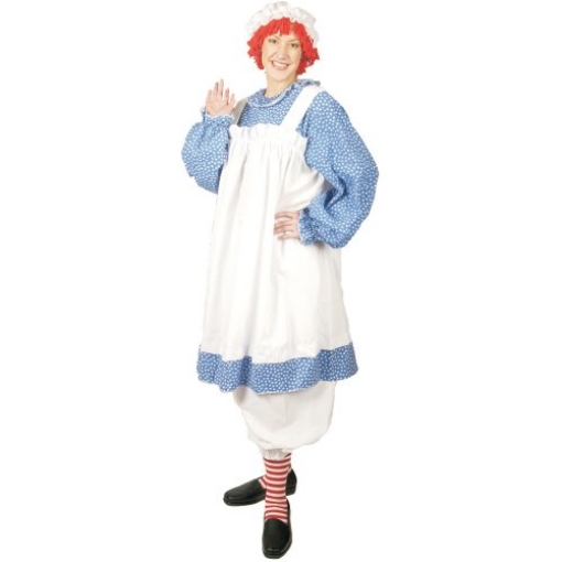 Picture of Morris Costumes 12120 Other Manufacturers Raggedy Ann Women's Plus Size Costume (EA)
