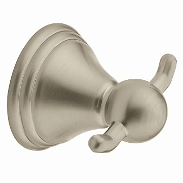 Picture of Moen DN8403BN Moen DN8403BN Preston Double Robe Hook, Brushed Nickel (EA)