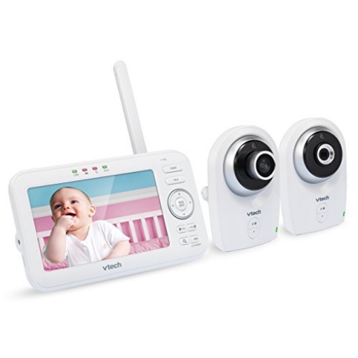 Picture of VTECH VM351-2 VTech VM351-2 Video Baby Monitor with Interchangeable Wide-Angle Optical Lens and Standard Optical Lens (EA)