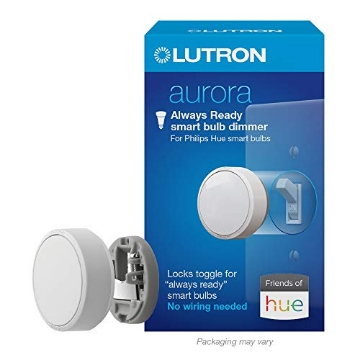 Picture of LUTRON ELECTRONICS CO Z3-1BRL-WH-L0 Lutron Aurora Smart Bulb Dimmer Switch | for Philips Hue Smart Bulbs | Z3-1BRL-WH-L0 | White (EA)