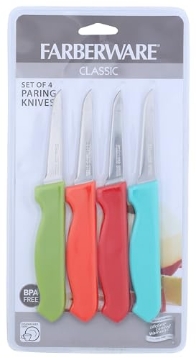 Picture of FARBERWARE 5215732 Farberware 5215732 Stainless Steel Paring Knife Set, Set of 4 (EA)