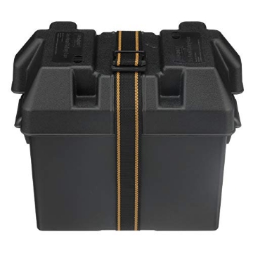 Picture of ATTWOOD MARI 22080 Seachoice USCG-Approved Marine Group 27 Series Standard Battery Box with Strap & Mounting Kit (EA)