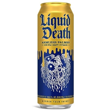 Picture of SUPPLYING DEMAND INC 700260 Liquid Death Armless Palmer Tea Single, 19.2 FZ (PK-12-EA)