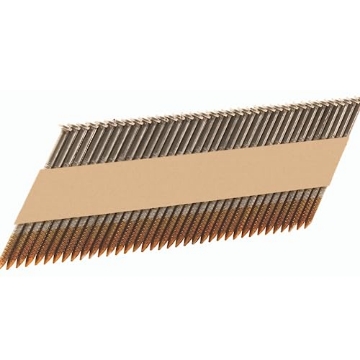 Picture of METABO HPT 15105HPT Metabo HPT Framing Nails | 3 Inch x.120 | 30 Degree | Clipped Head | Bright Basic | Smooth Shank | Paper Tape | 2,500 Count | 15105HPT (EA)