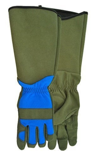 Picture of JOHN WATSON LTD 307-M Watson Gloves #307 Game of Thorns Ladies Gauntlet Gardening Gloves made with Recycled WasteNot™ Polyester (L (Pack of 1)) (EA)