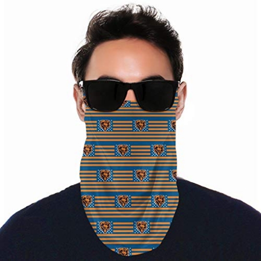 Picture of TEAM BEANS LLC 194751473753 FOCO Green Bay Packers Face Covering with Elastic Straps and Filter Pocket (EA)